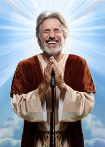 Robert Dubac as Jesus in Robert Dubac's Stand-Up Jesus