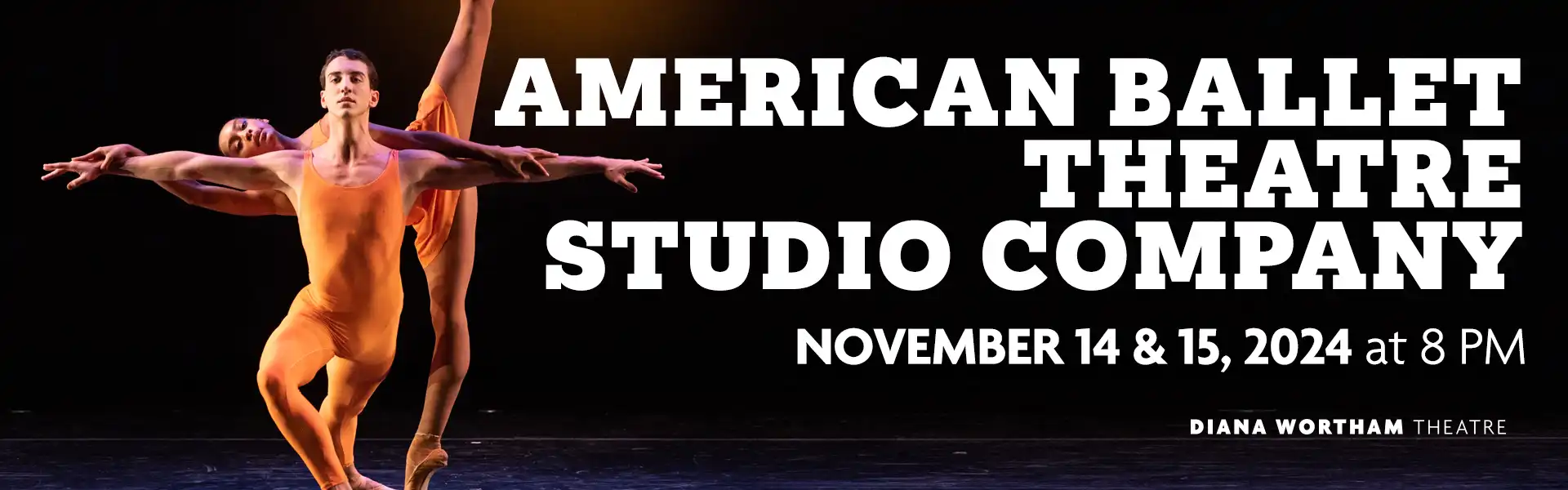 American Ballet Theatre Studio Company, Thursday and Friday, November 14 & 15 at 8 PM