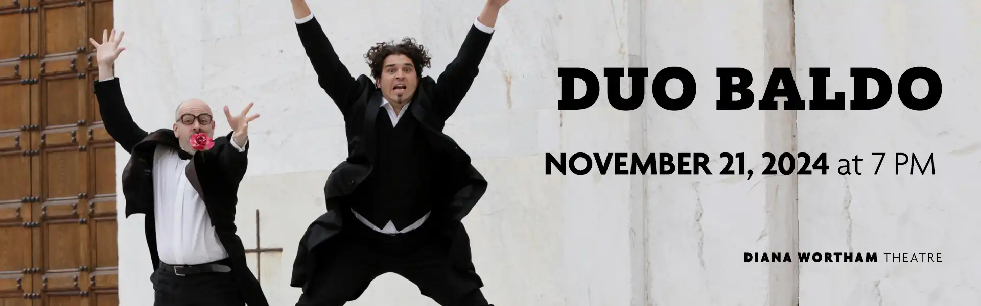 Duo Baldo, Thursday, November 21 at 7 PM