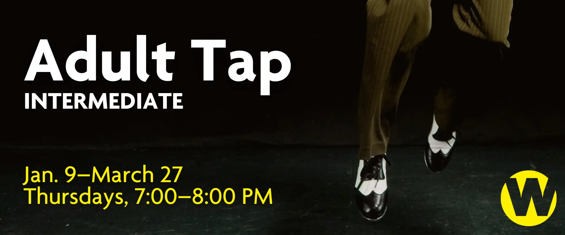 Adult Tap Intermediate - Thursdays at 7 PM