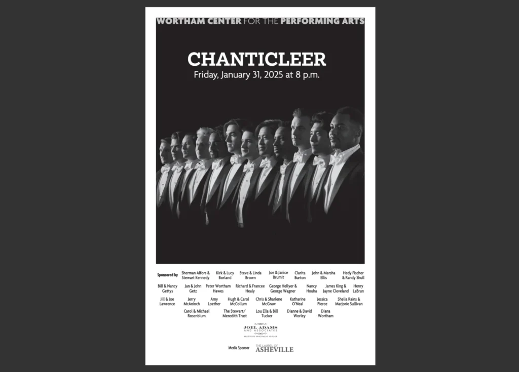 Chanticleer playbill program cover