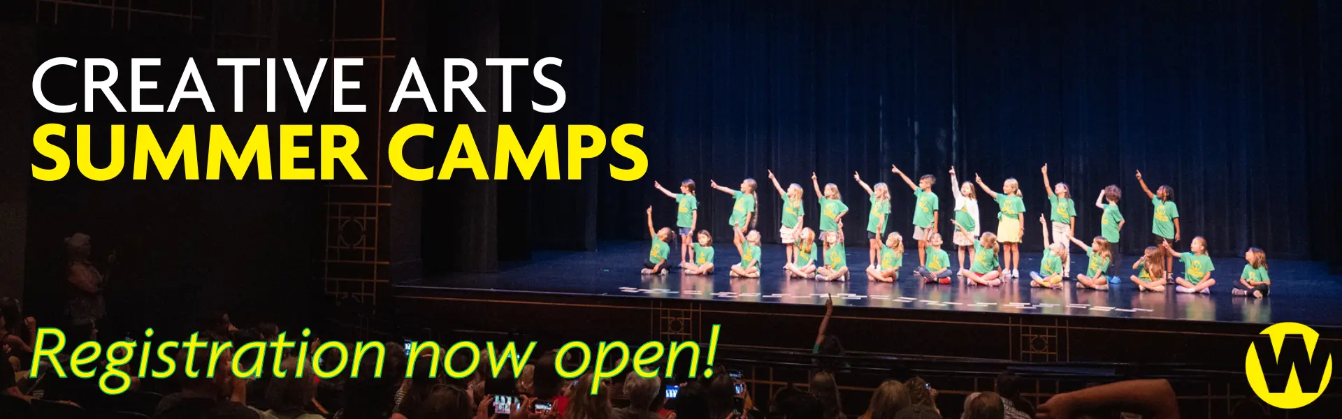 Creative Arts Summer Ca ps. Registration Now Open!